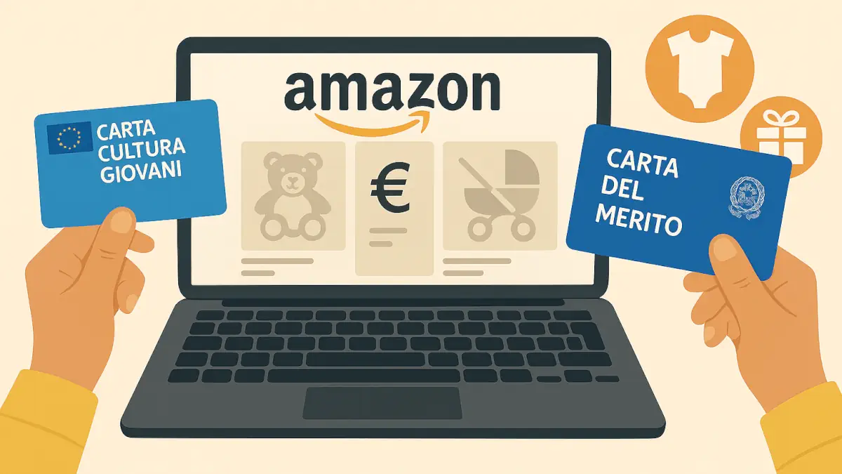 come usare carta del merito e carta cultura giovani su amazon per sconti sui libri