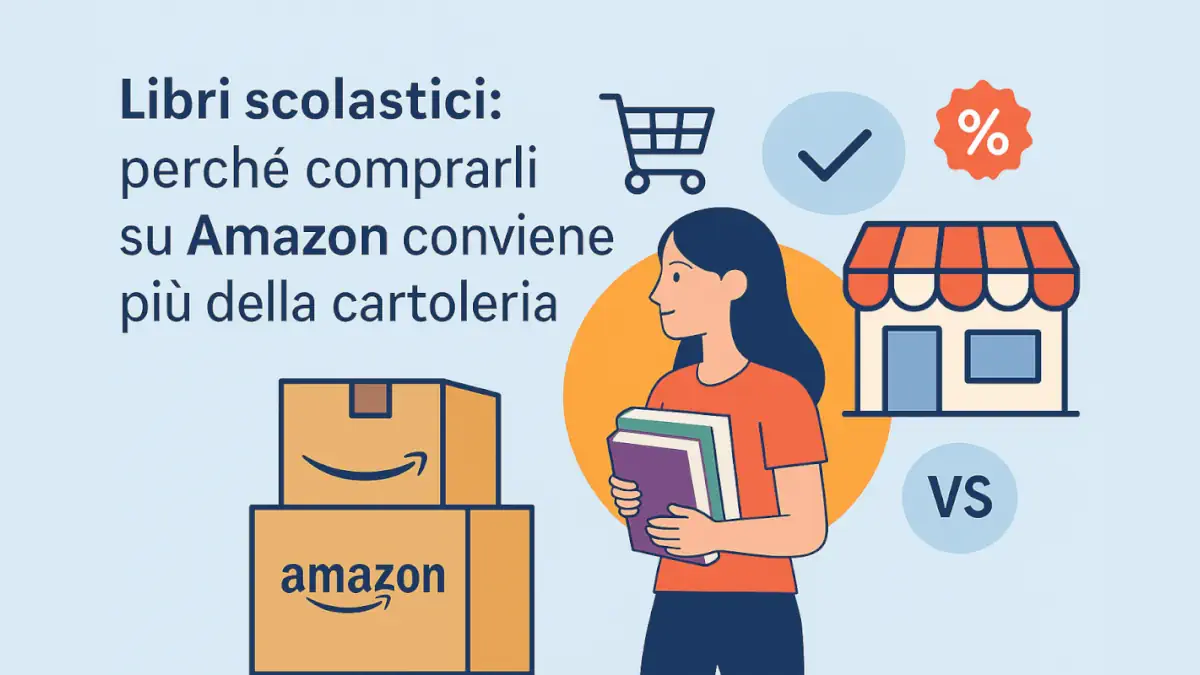 comprare libri scolastici su amazon